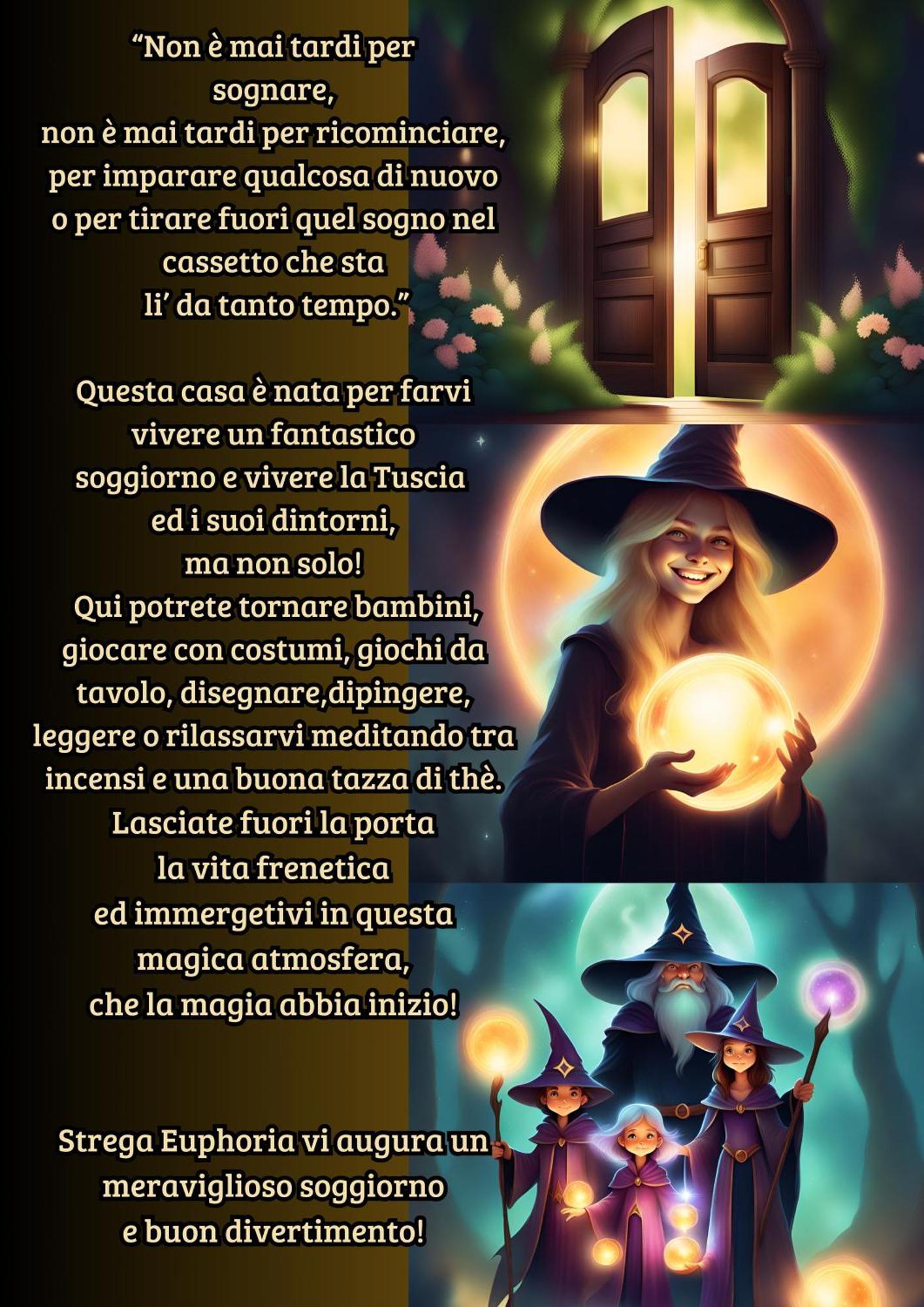 La Casa Di Strega Euphoria - Casa Vacanza Tra Arte E Magia 비테르보 외부 사진